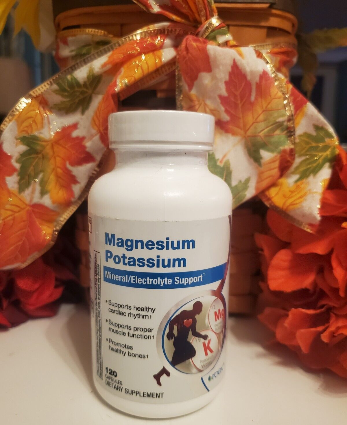 ROEX Magnesium Potassium Supplement 120 Tablets❤ ~  READ DETAILS ~ NEW