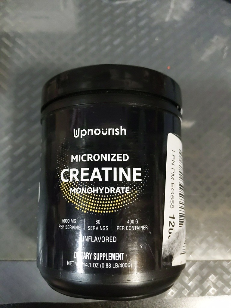 Micronized Creatine Monohydrate Powder 400g 80 Servings Unflavored Exp 05/27 #81