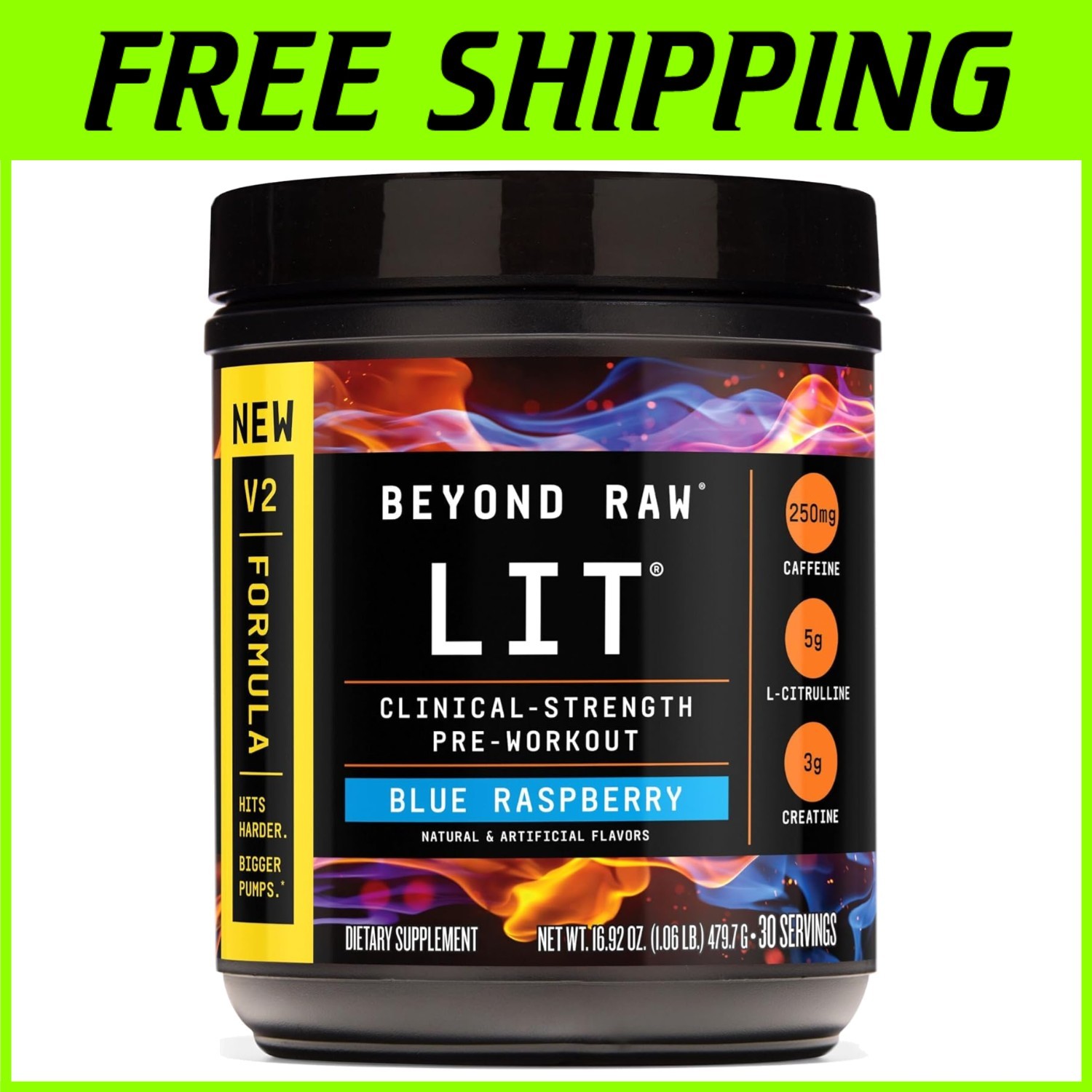 Explosive Energy & Focus with L-Citrulline & Creatine