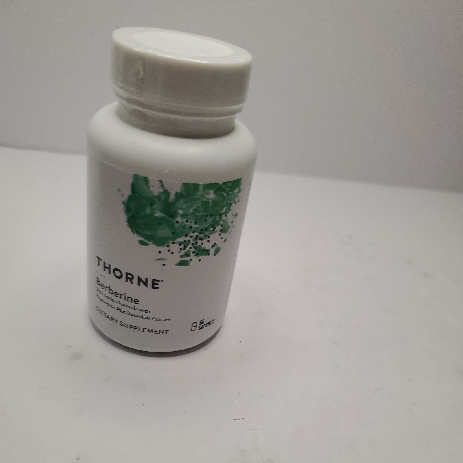 THORNE Berberine 1000 mg per Serving – Botanical Supplement 60 Ct Exp 11/2025+