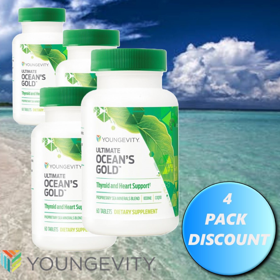Youngevity Dr. Wallach Ultimate Ocean’s Gold™ – 60 Tablets (4 Pack)