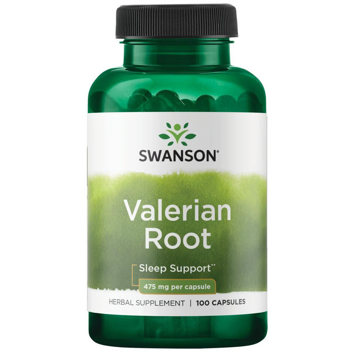 Swanson Valerian Root 475 mg 100 Capsules