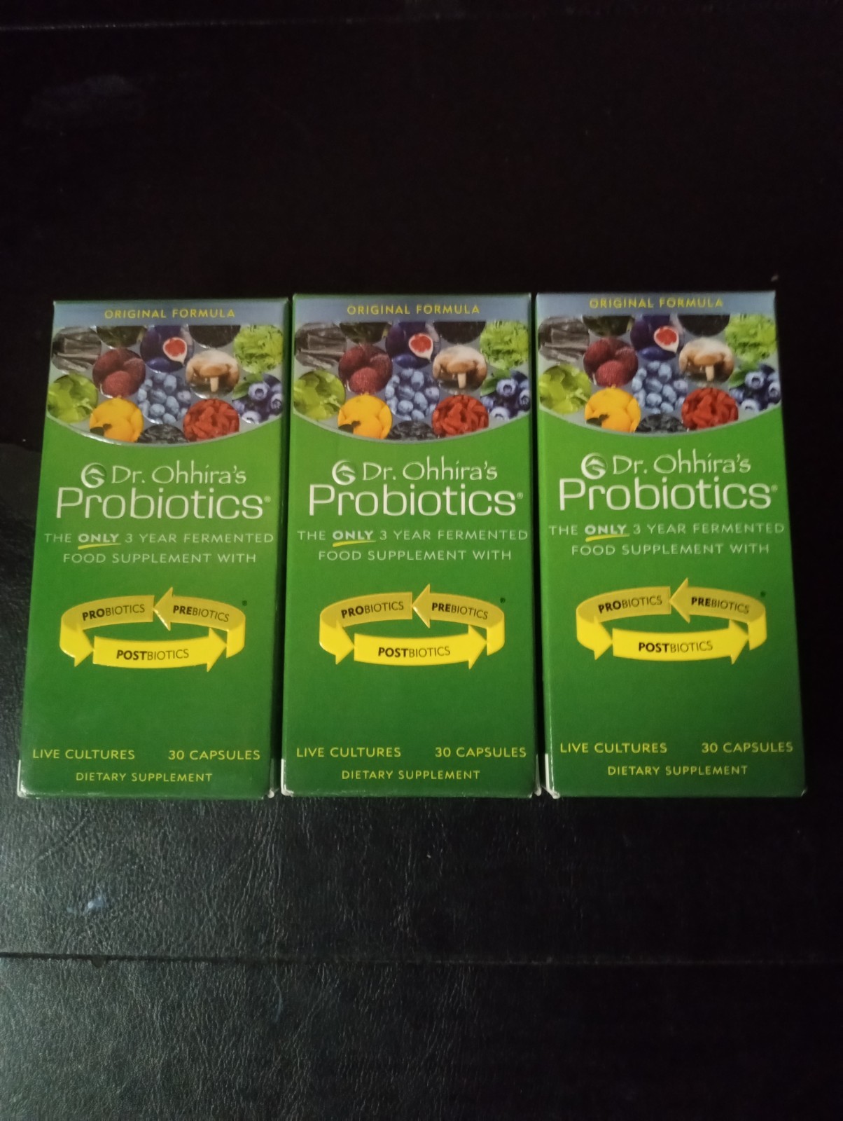 Lot of 3 Dr. Ohhira’s Probiotics Capsules – 30 ct. NEW! FREE SHIPPING! Exp 6/27+