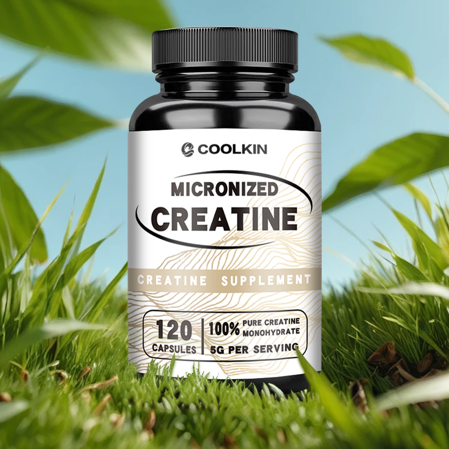 Micronized Creatine 2.5g-Creatine Monohydrate-Muscle Grow Regeneration Strength