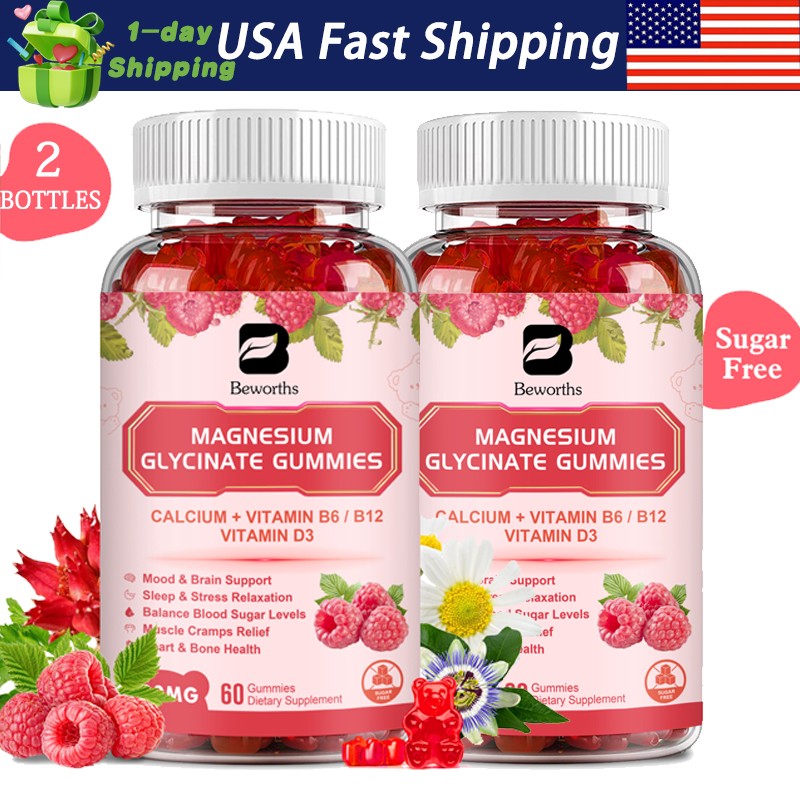 Magnesium Complex 10 in 1 Magnesium Glycinate, Citrate, Malate, USA 120C