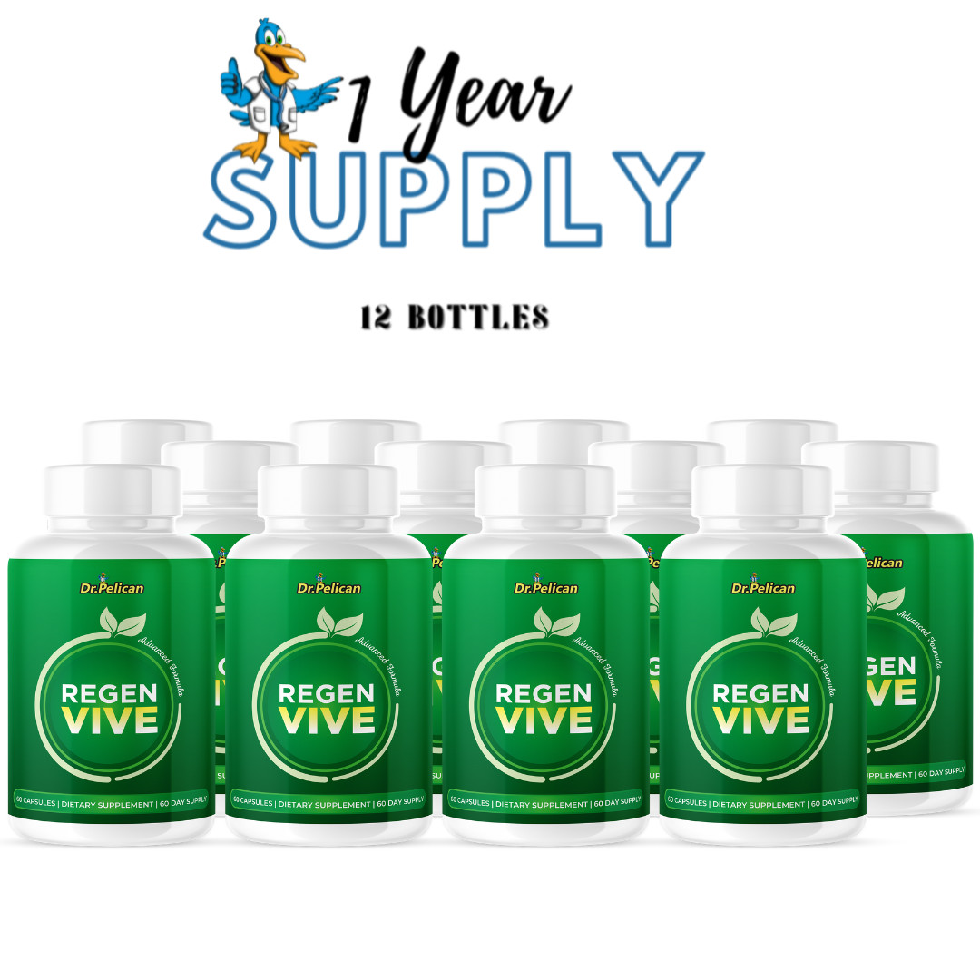 Regen Vive- Blood Support- 12 Bottles- 720 Capsules