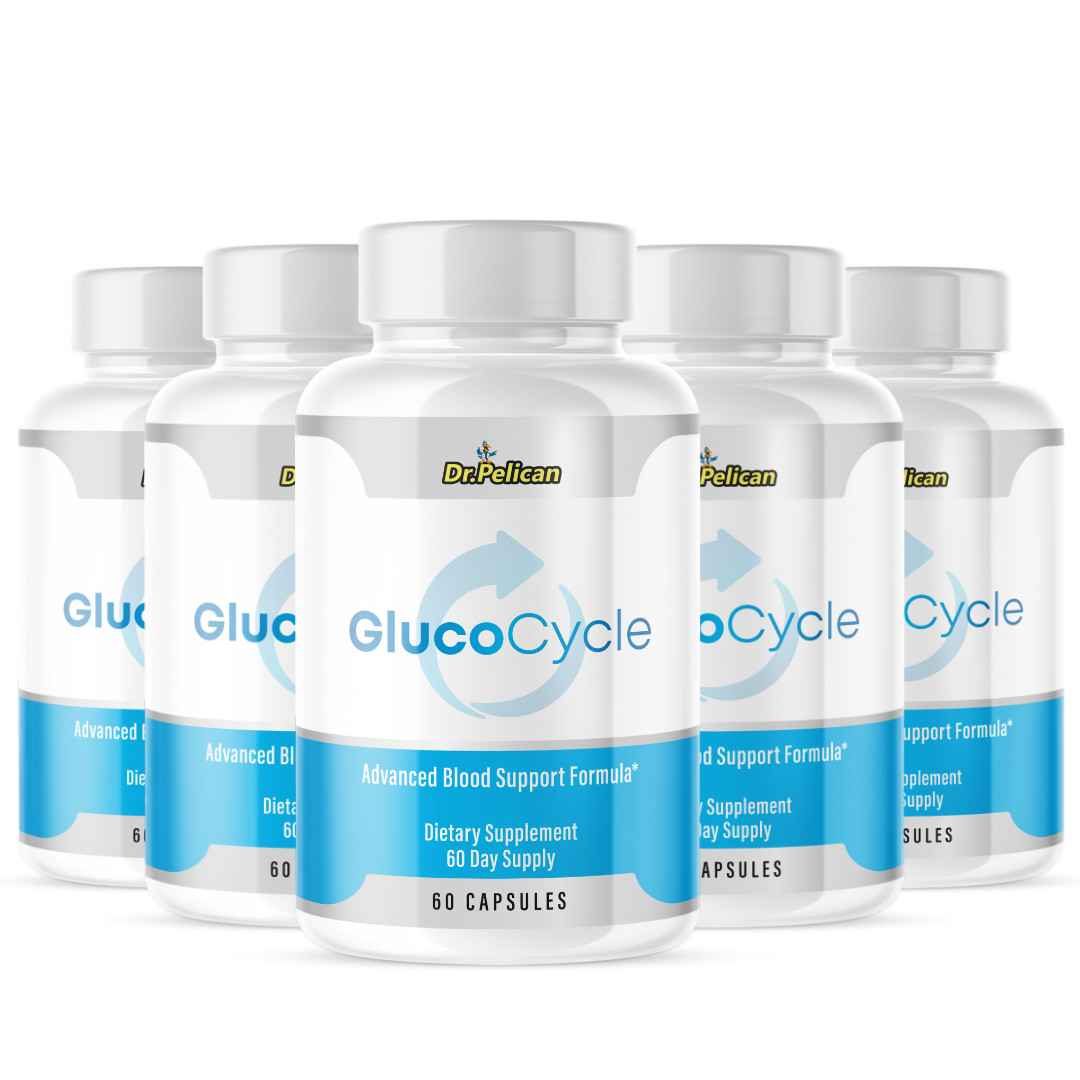 GlucoCycle- Blood Support- 10 Bottles- 600 Capsules