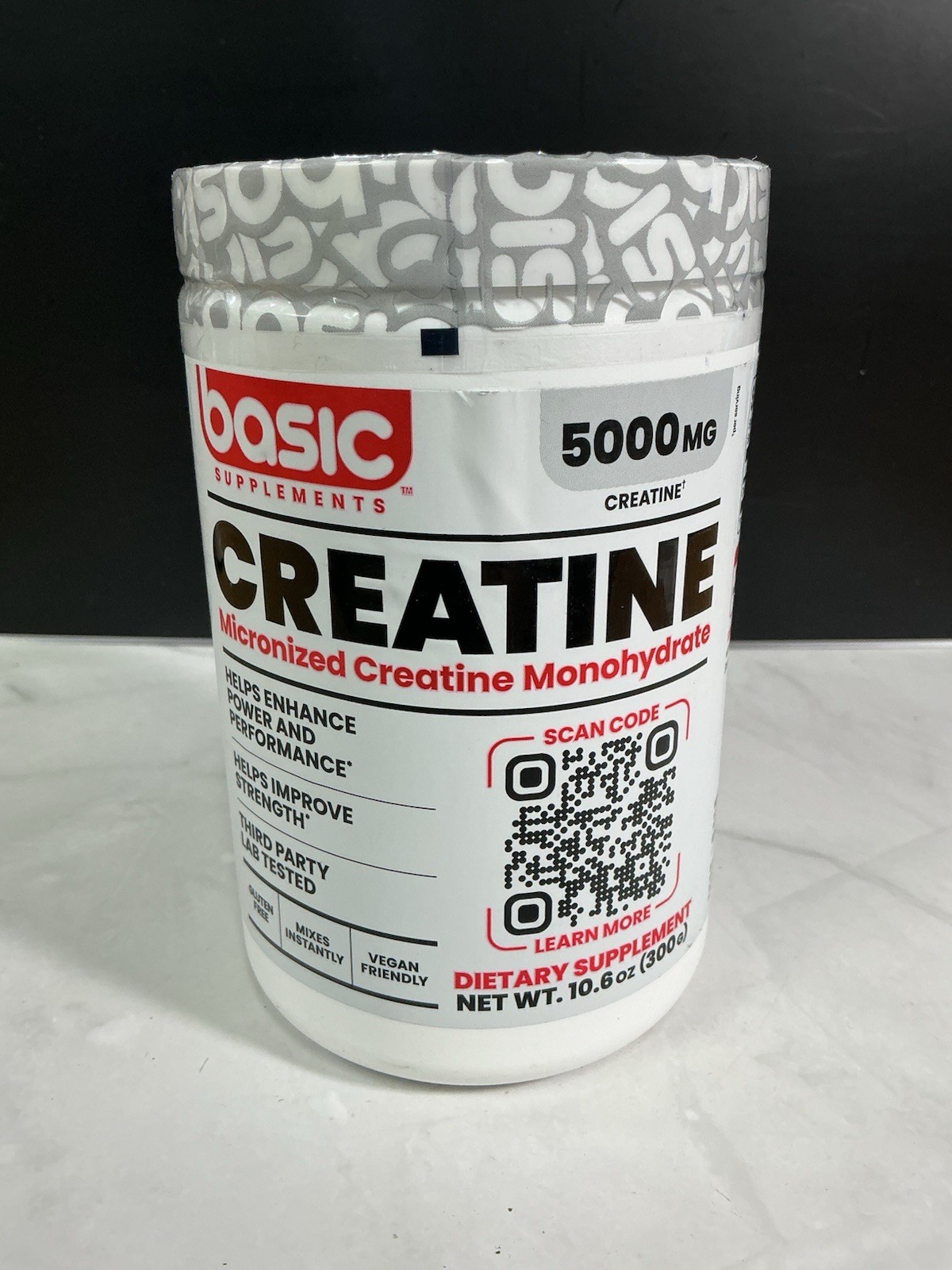 BASIC SUPPLEMENTS Micronized Creatine Monohydrate
