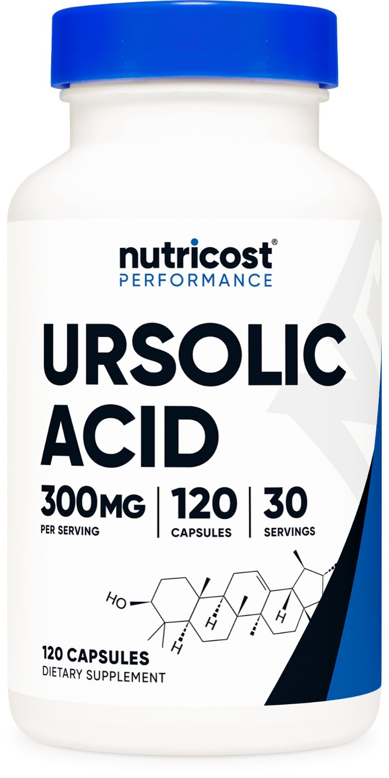 Nutricost Ursolic Acid 300mg, 120 Capsules