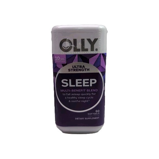 Olly Sleep Melatonin 10 MG ~ 60 Softgels ~ EXP: 01/2026 ~ Fast Shipping