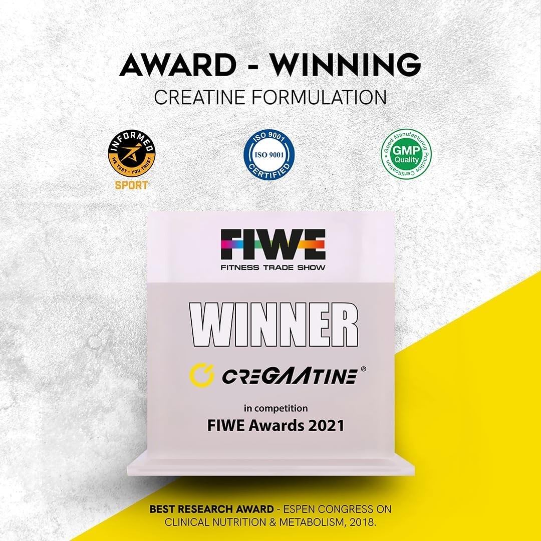 CreGAAtine – Scientifically Revolutionzed Creatine, Creatine+GAA, Energy Supplem