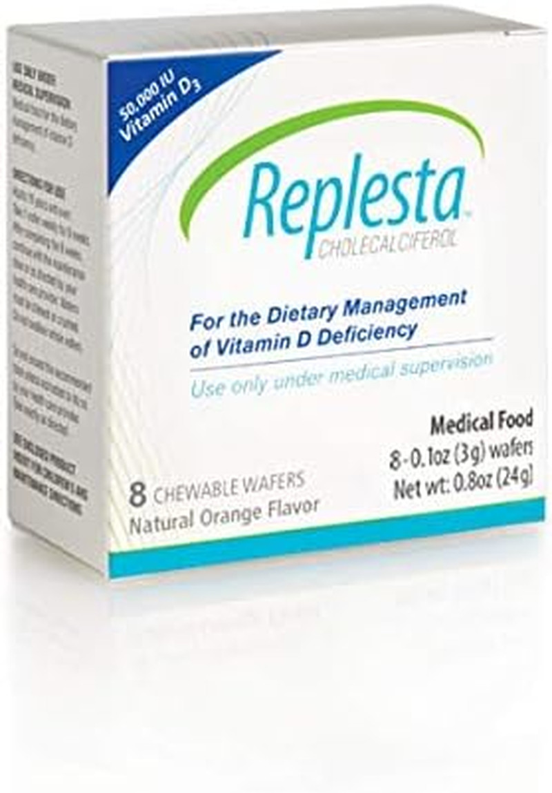 50,000 IU Vitamin D3 Cholecalciferol, for Vitamin D Deficiency, Once-Weekly Chew