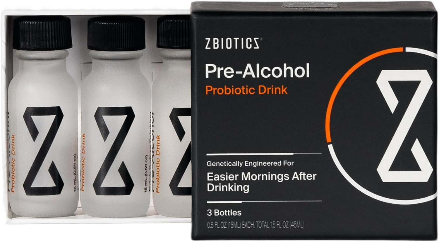 Feel Better After Drinking – Patented Probiotic for Easier Mornings, Science-Bac