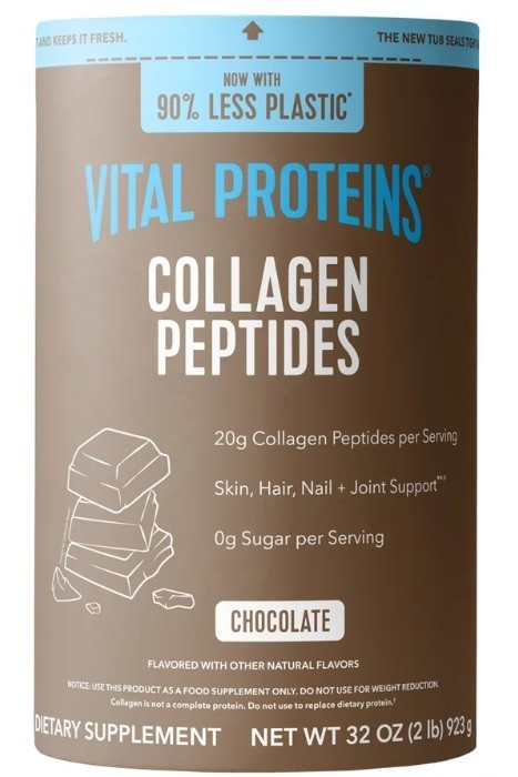 Vital Proteins Natural Whole Nutrition Collagen Peptides, CHOCOLATE, 2 lbs