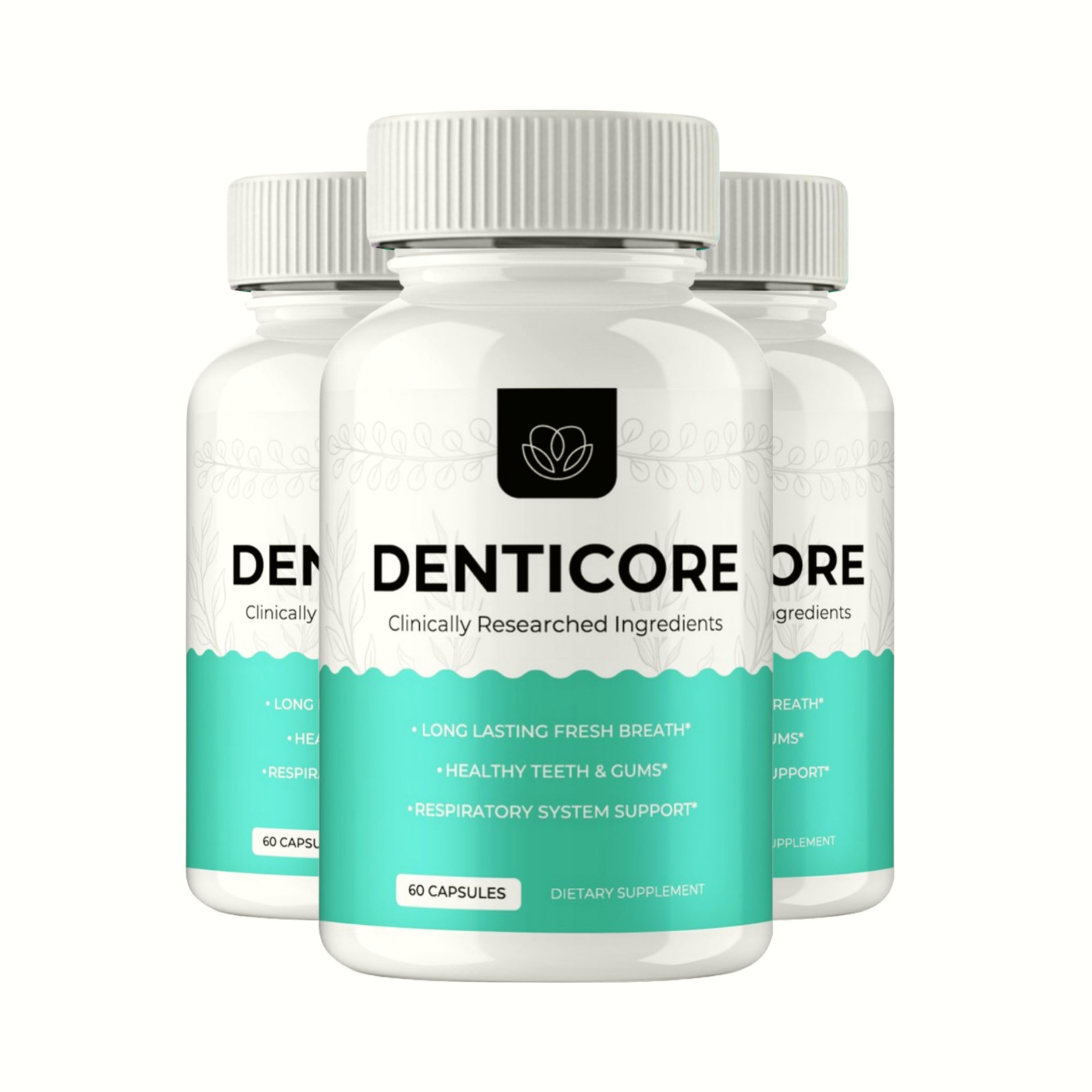 3-Pack Denticore Dental Health Supplement – Oral Health Support – 180 Capsules