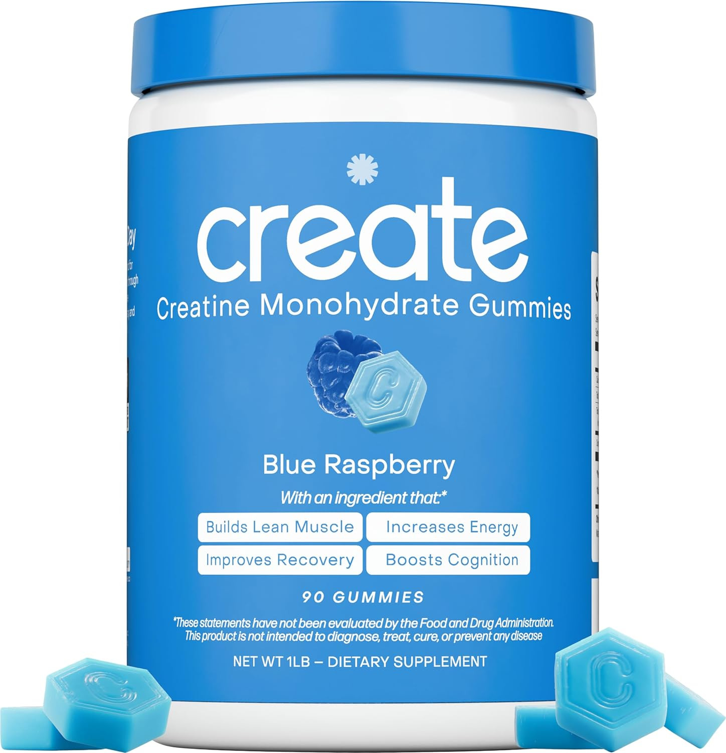 Create Creatine Monohydrate Gummies for Men & Women Boost Focus Strength and …