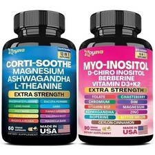 Soothe & Smooth Bundle – Zoyava Cortisol and Myo-Inositol All-in-One Supplement