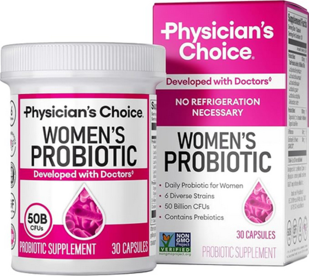 CLEARANCE Physician’s CHOICE Probiotics for Women 30 VegCaps (EXP 2/26)