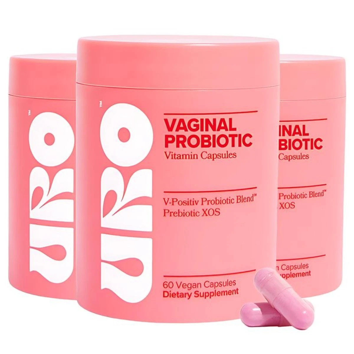 URO O Positiv Vaginal Probiotics for Women pH Balance w/ Prebiotic Free Shipping