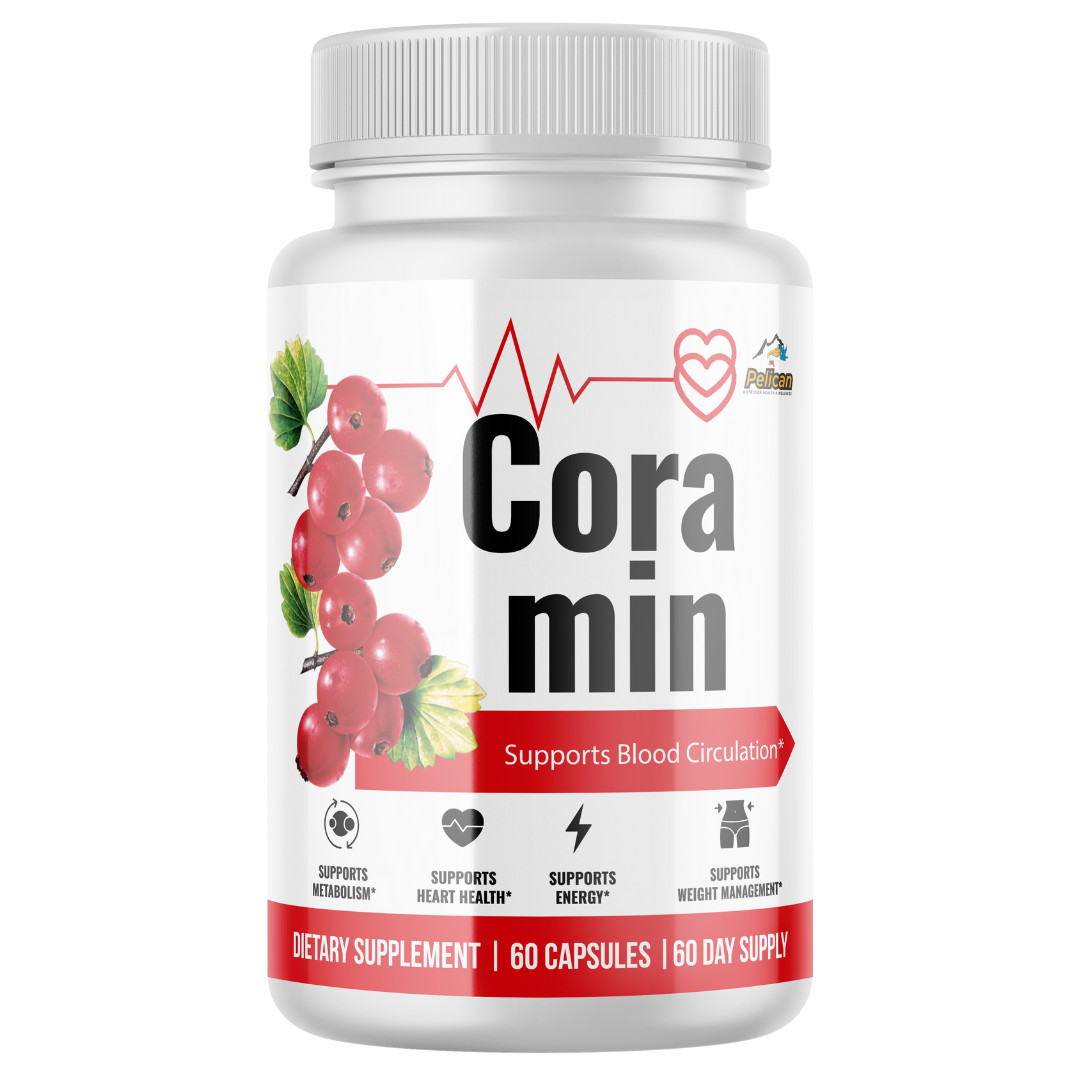 Coramin- Cardiovascular Health, Blood Pressure & Sugar Support- 1 Bottle