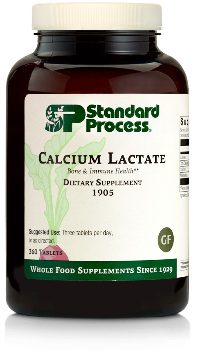Standard Process Calcium Lactate Immune Support, 360 Tablets