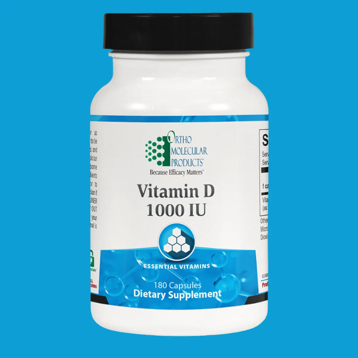 ortho molecular vitamin d 1000 iu 180 cap