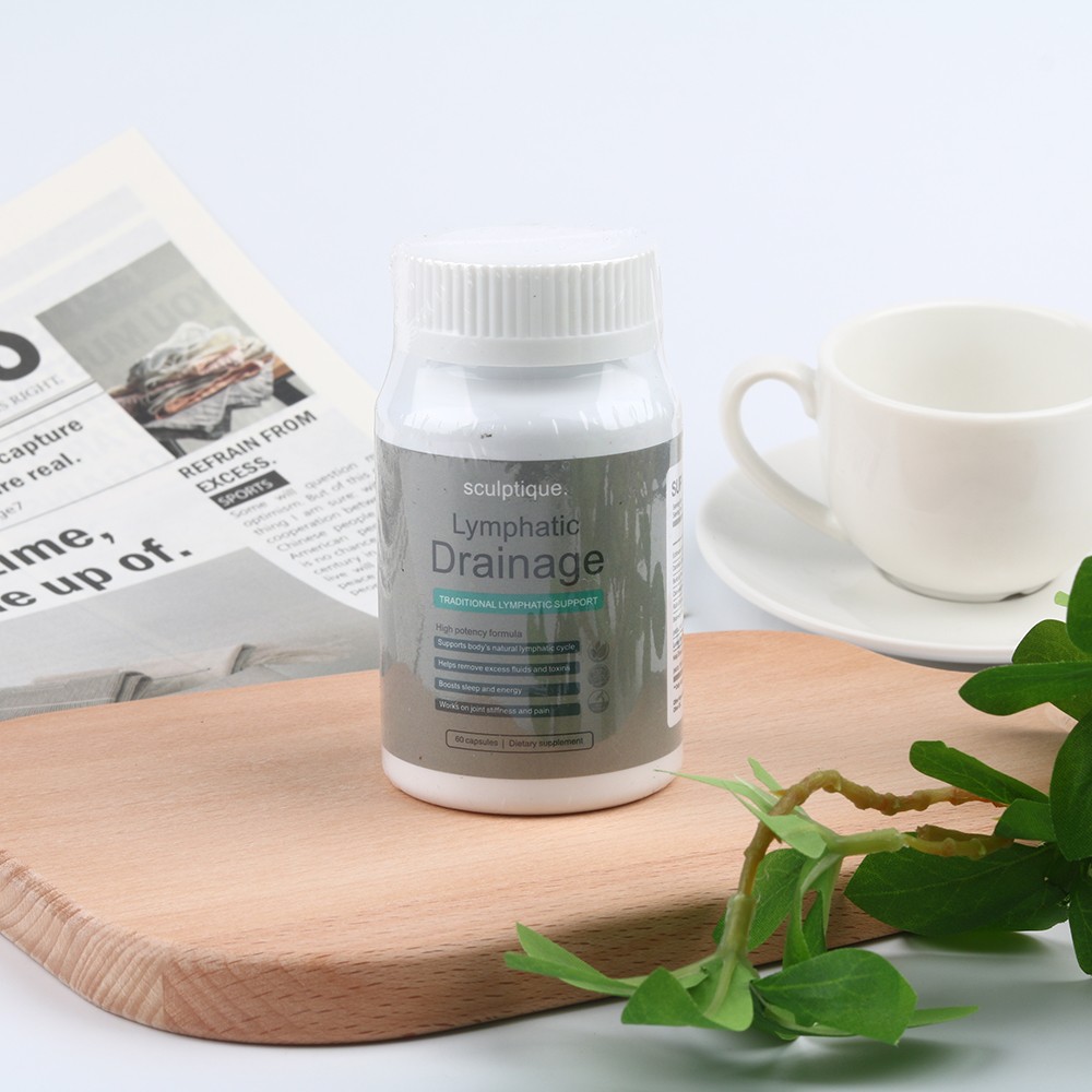 Sculptique Lymphatic Drainage Capsules, Lymphatic Drainage, 60 Capsules (1 PACK)