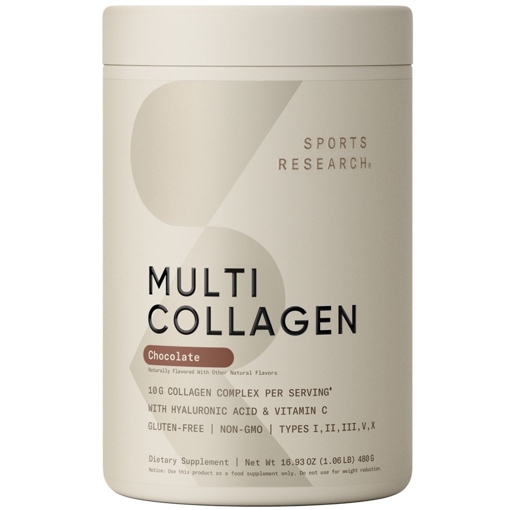 Multi Collagen Protein Powder + Hyaluronic Acid + Vit. C – 30 Servings Chocolate