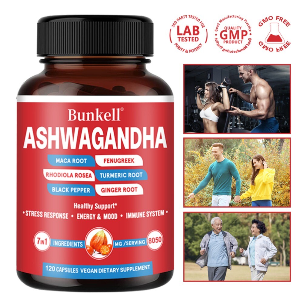 Ashwagandha Root Extract Capsules Sexual Health Energy 30 To 120 Capsules