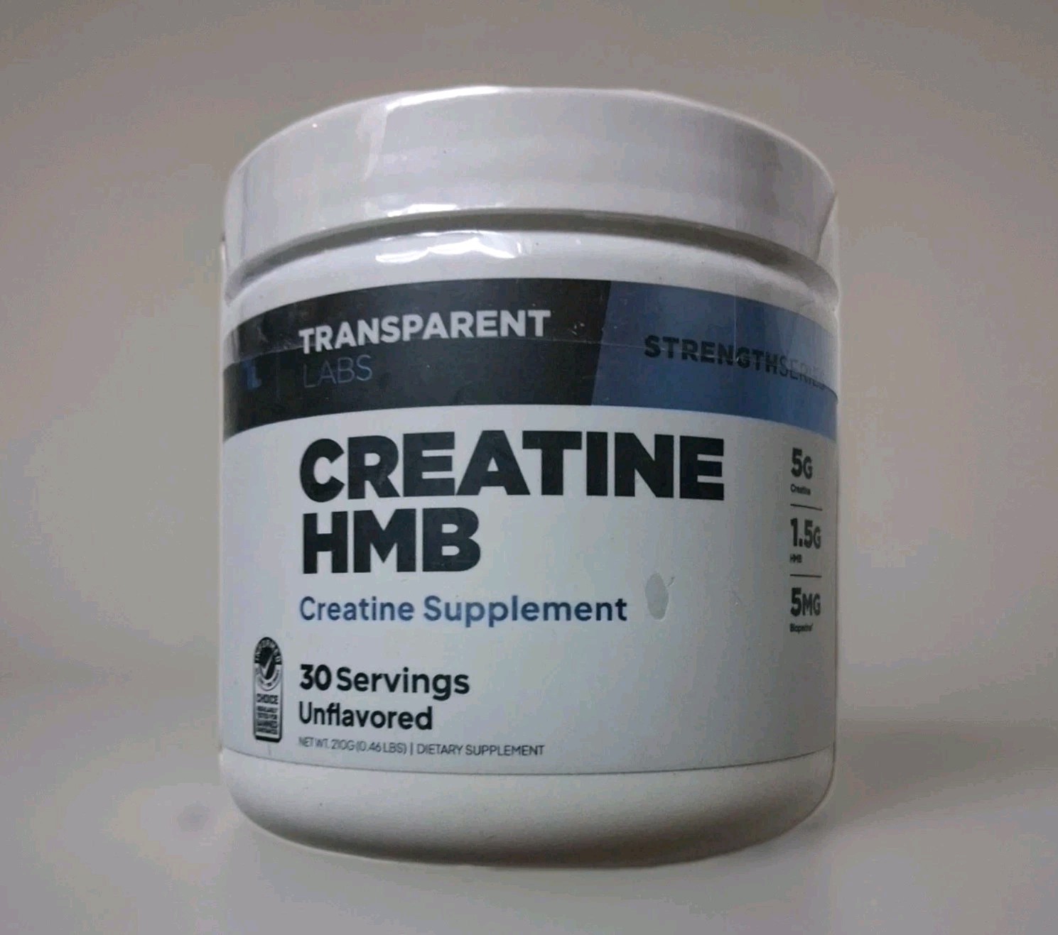 Transparent Labs Creatine HMB  30 Servings Exp 07/2026 Unflavored NEW Sealed