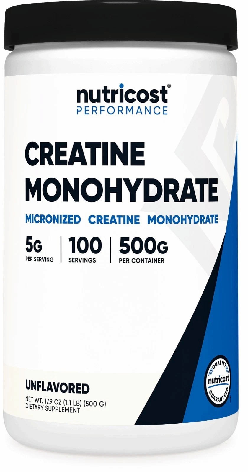 Nutricost Pure Creatine Monohydrate 500 Gram Powder