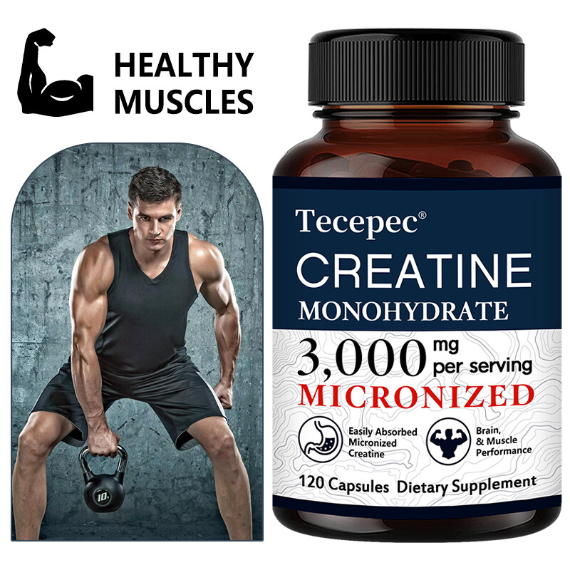 Creatine Monohydratea Capsules Improve Endurance Promote Muscle Development 120