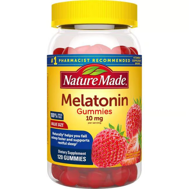 Nature Made Melatonin Gummies – Dreamy Strawberry 10 mg 120 Gummies