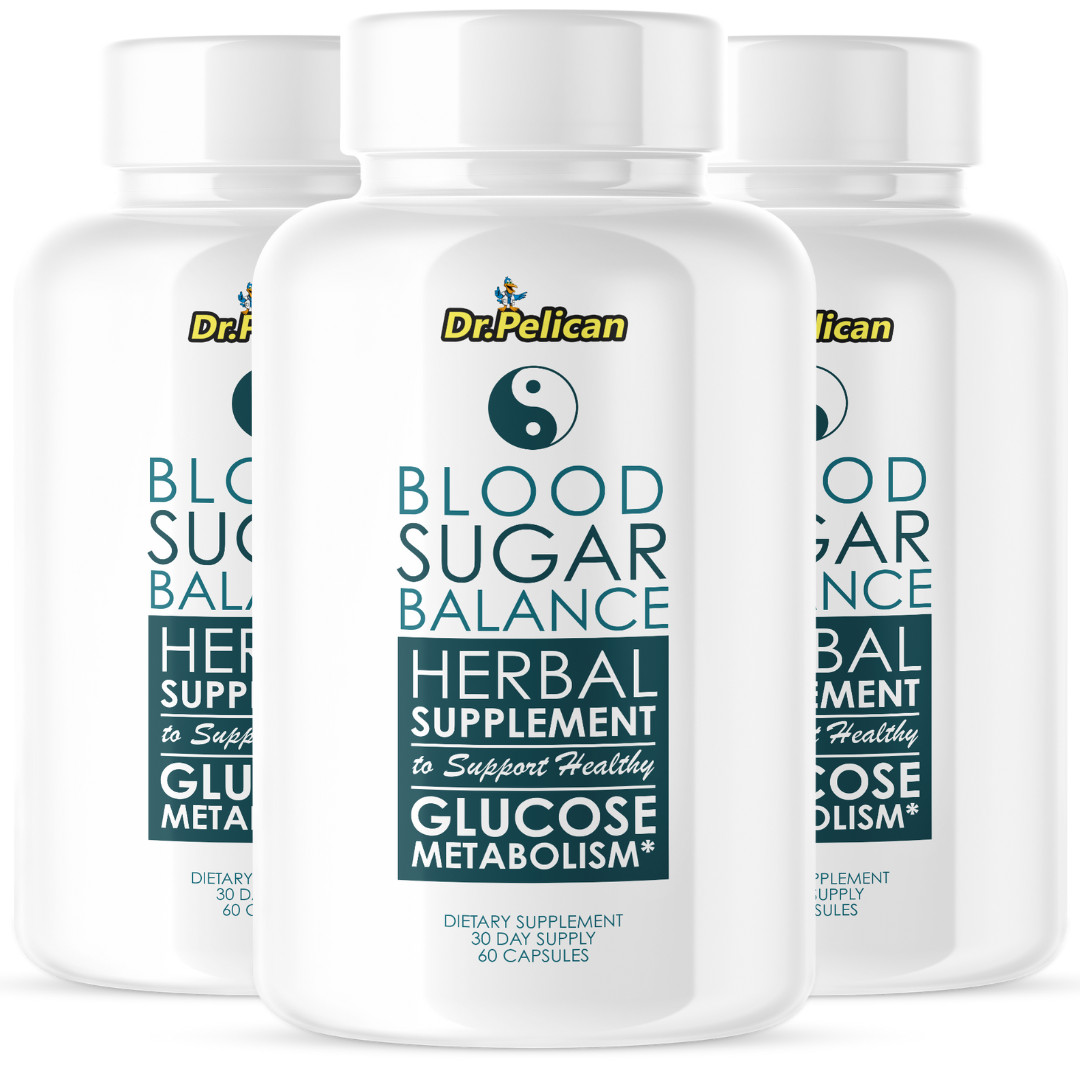 Blood Sugar Balance- Blood Support- 3 Bottles- 180 Capsules