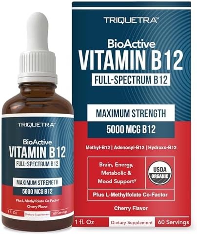 Vitamin B12 5000 mcg Sublingual Berry 60 Serv