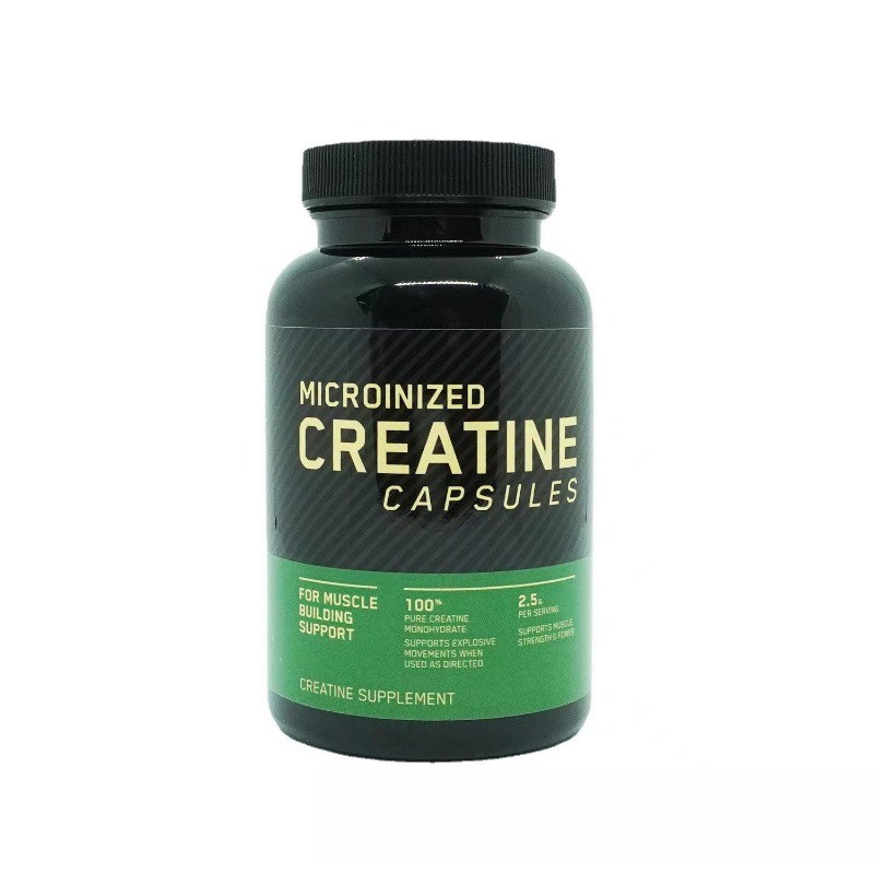 Optimum Nutrition Creatine Monohydrate Capsules Keto Friendly Muscle Support