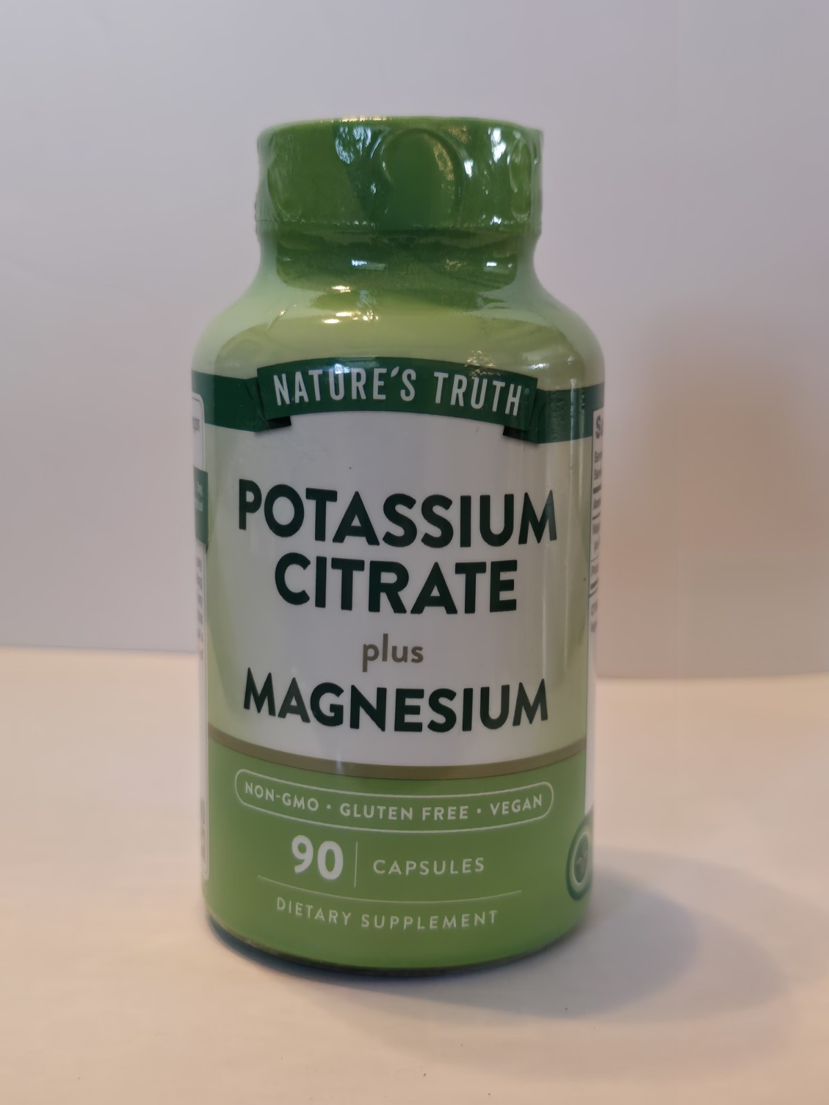 Nature’s Truth Potassium Citrate + Magnesium Supplement 90 Capsules 01/2026