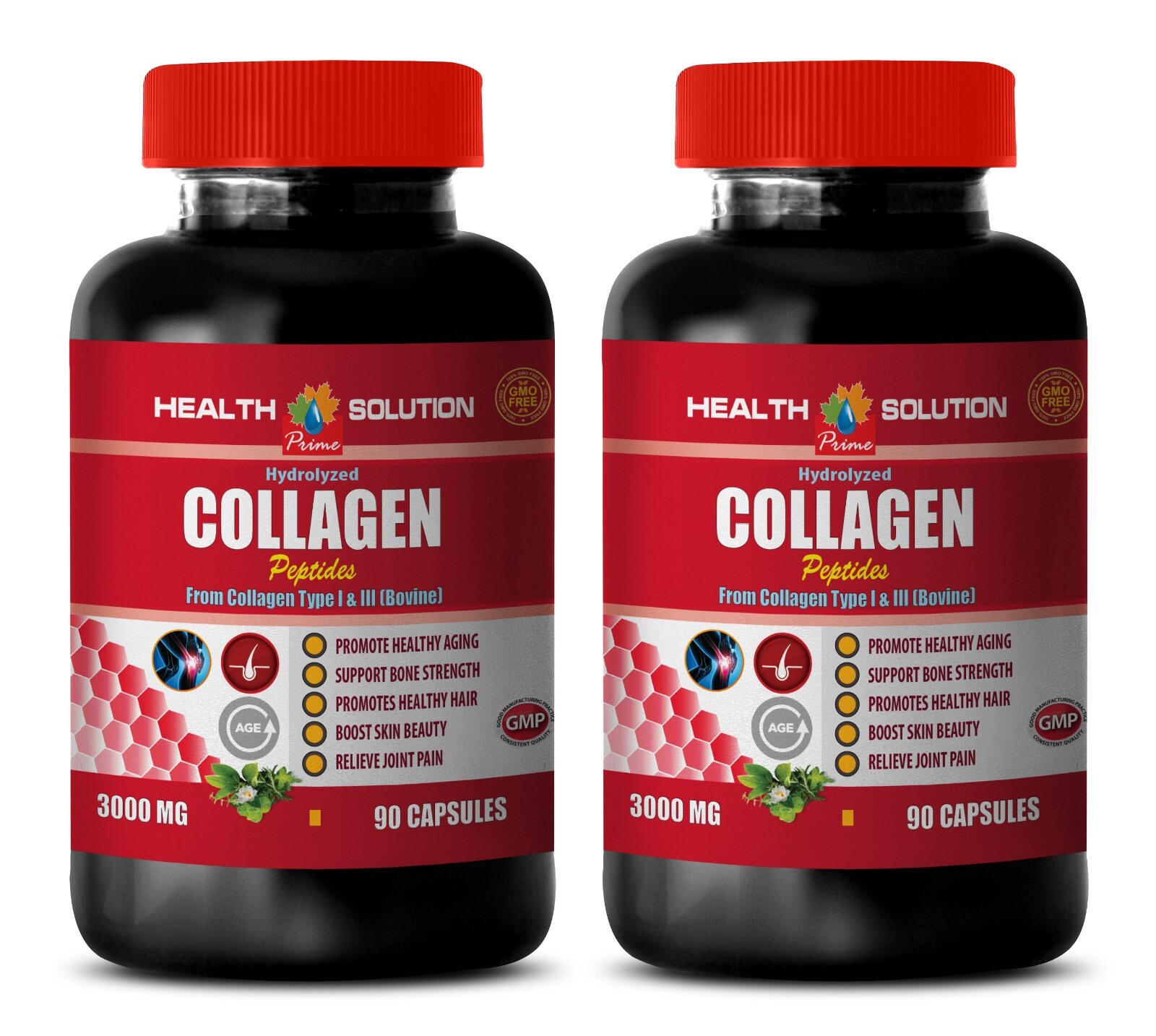 Collagen skin renewal – COLLAGEN PEPTIDES – Collagen glow 2 Bottle 180 Capsules
