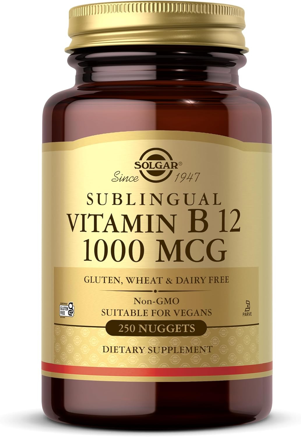 Vitamin B12 1000 Mcg, 250 Nuggets – Supports Production of Energy, Red Blood Cel