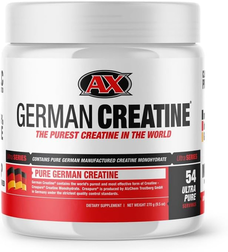 German Creatine – Micronized Creatine Monohydrate Powder 99.99% Pure Creapure…