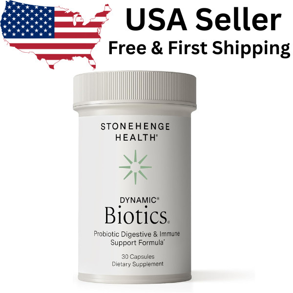 Stonehenge Health Probiotics 55B CFU – 16 Strains with Prebiotics, 60 Veggie Cap