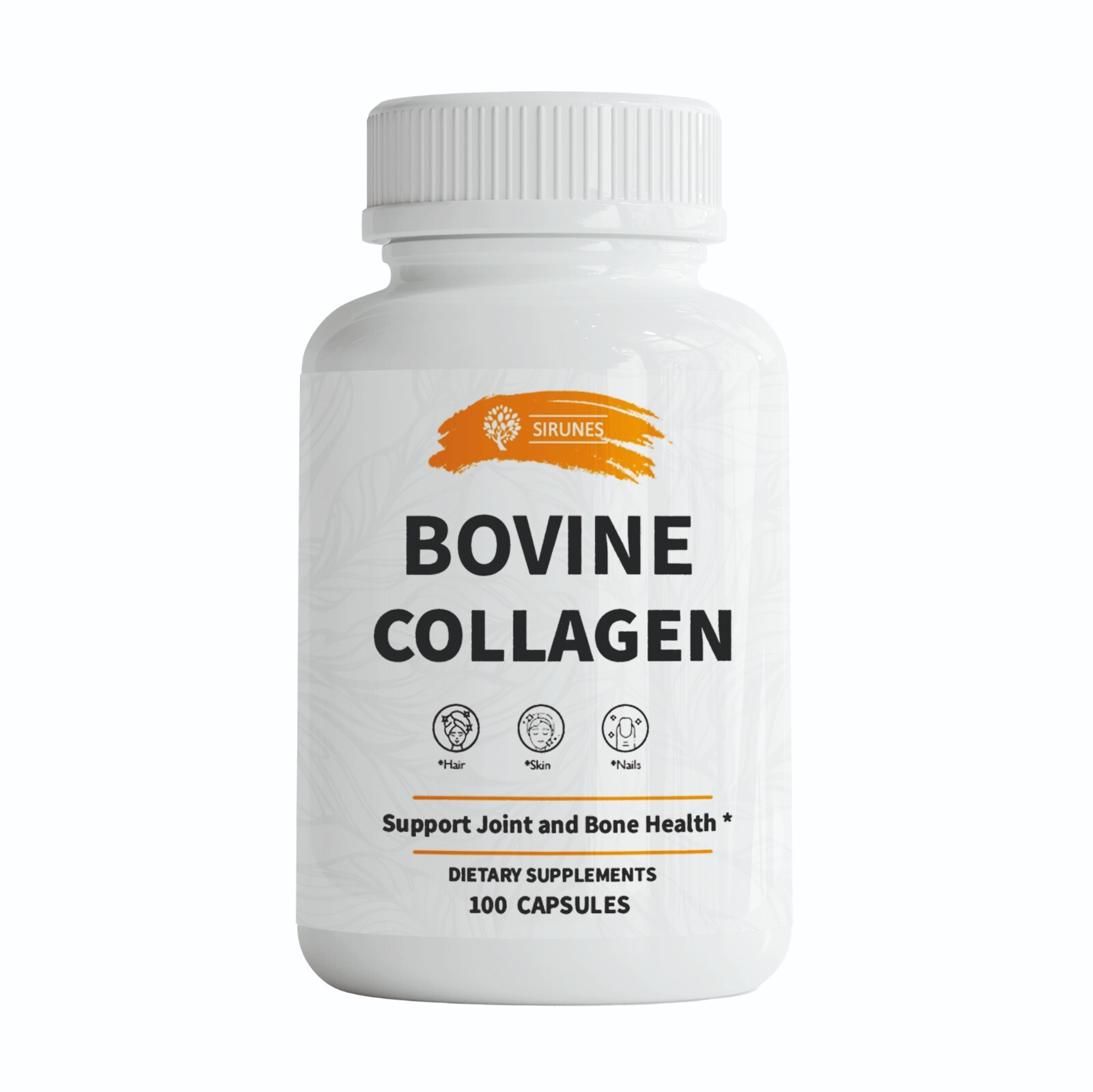Bovine Collagen Capsules – Grass-Fed Peptides for Joint & Bone Support – 100 Ct