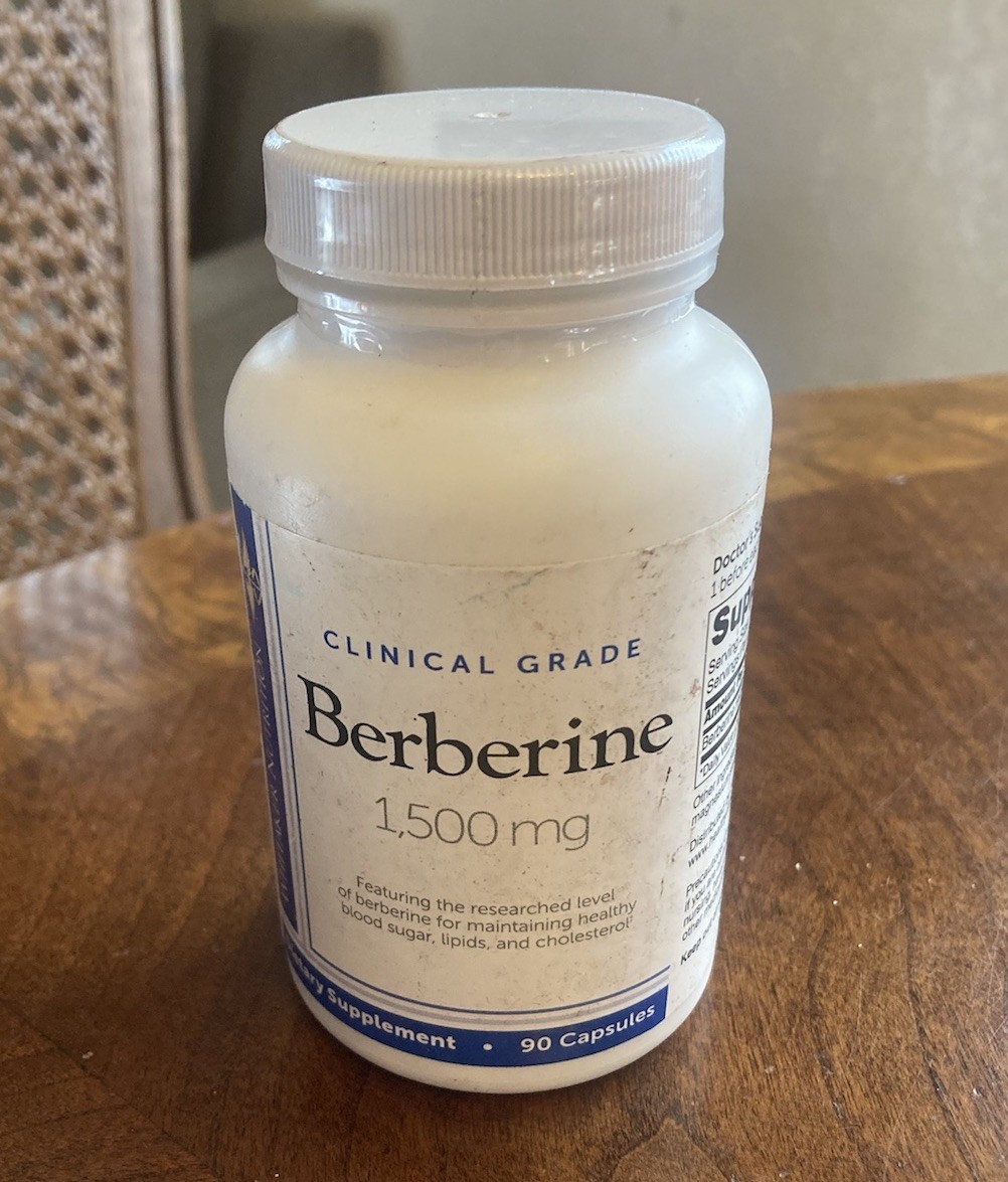 Clinical Grade Berberine 1,500mg Per Daily Serving New Sealed BB 10/ 25 READ