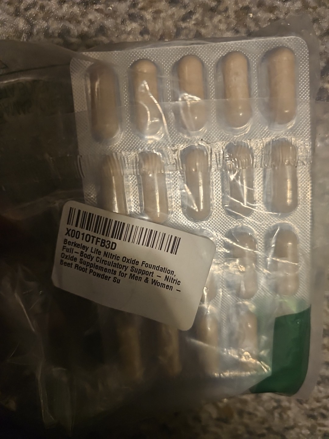 Berkeley Life Professional Nitric Oxide Foundation  (60 Cap) EXP 05/2026