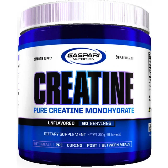 Gaspari Nutrition – CREATINE – 60 Servings (300g) Unflavored