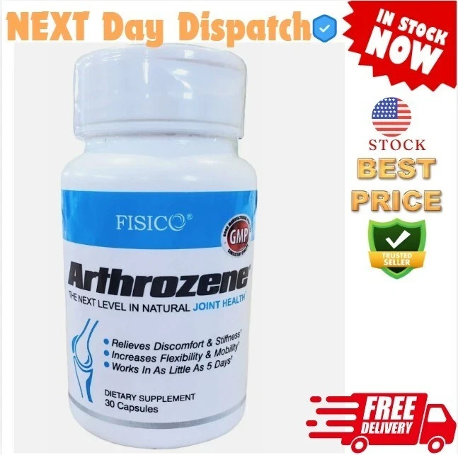 Fisico Arthrozene Next-Generation Natural Joint Health Supplement – EXP 12/2026