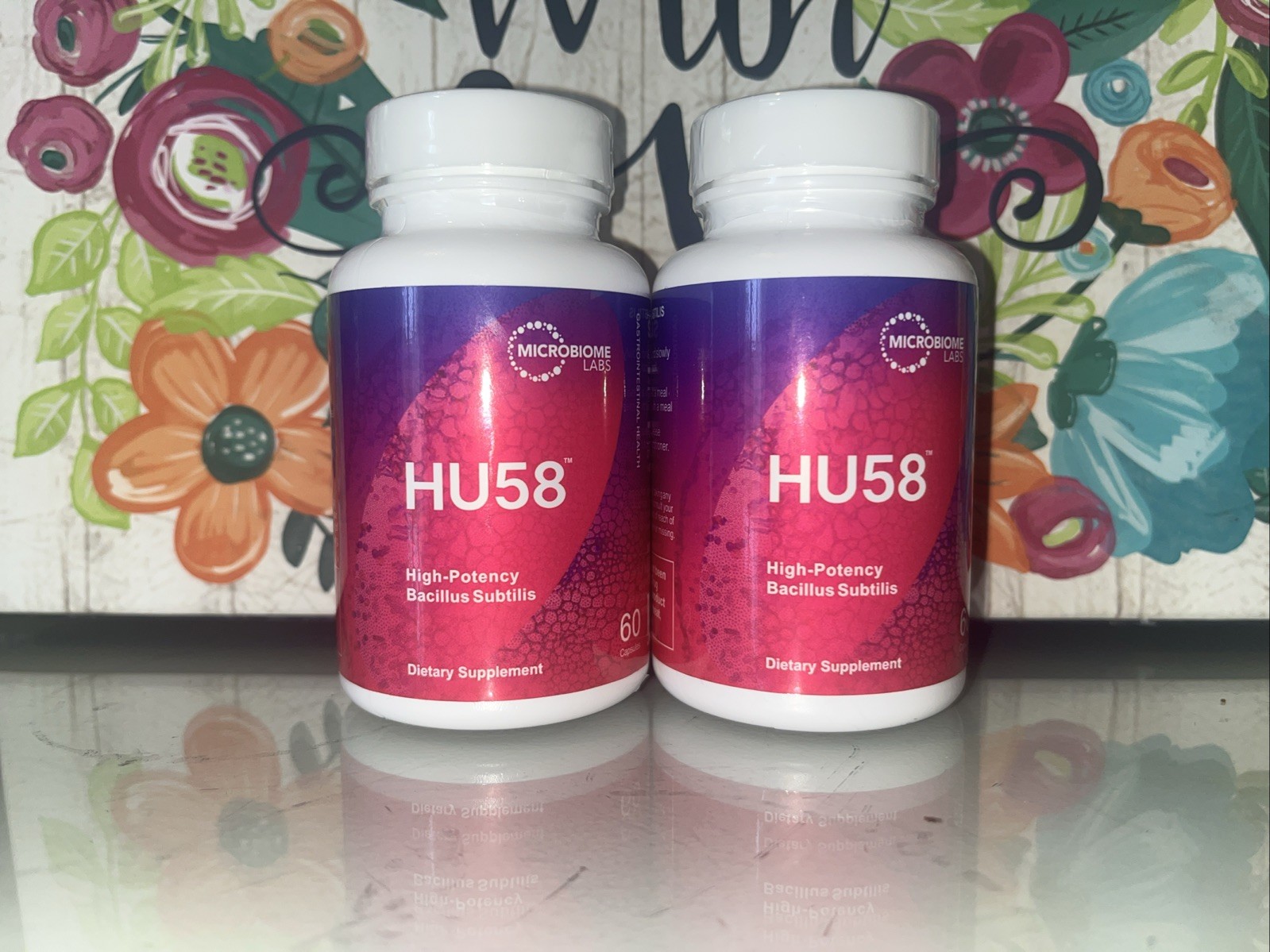 HU58 High Potency Bacillus Subtitles, Gut And Digestive Health, Daily 2PK