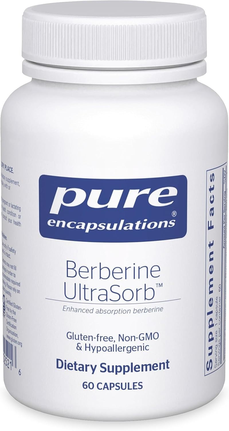 BERBERINE ULTRA SORB 60CT PURE ENCAPSULATION