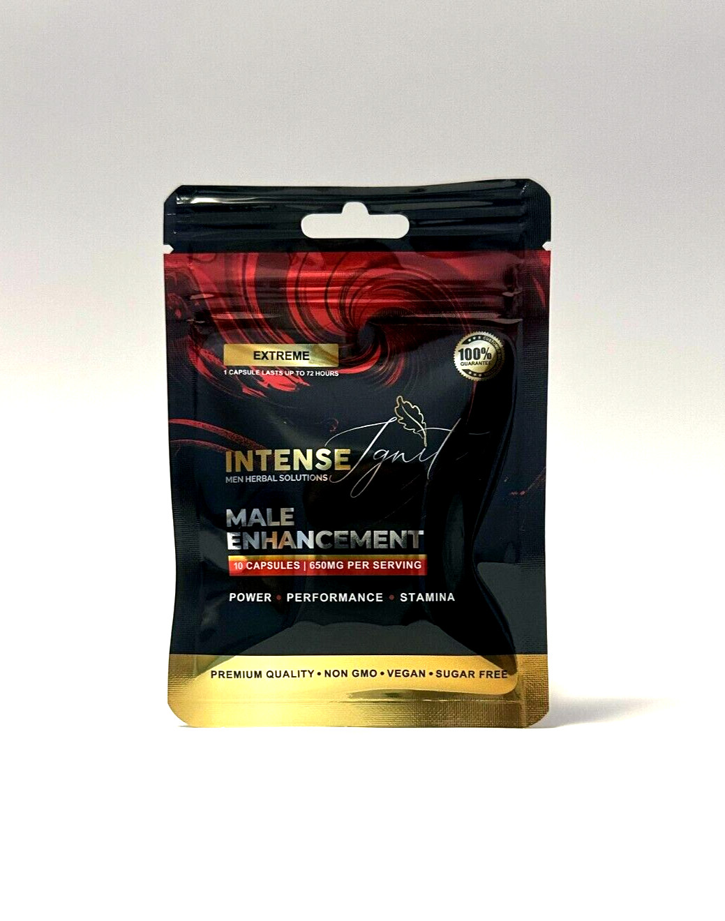 Intense’Ignite Fast Acting Male Performance Supplement-20Pills | 650mg Extreme