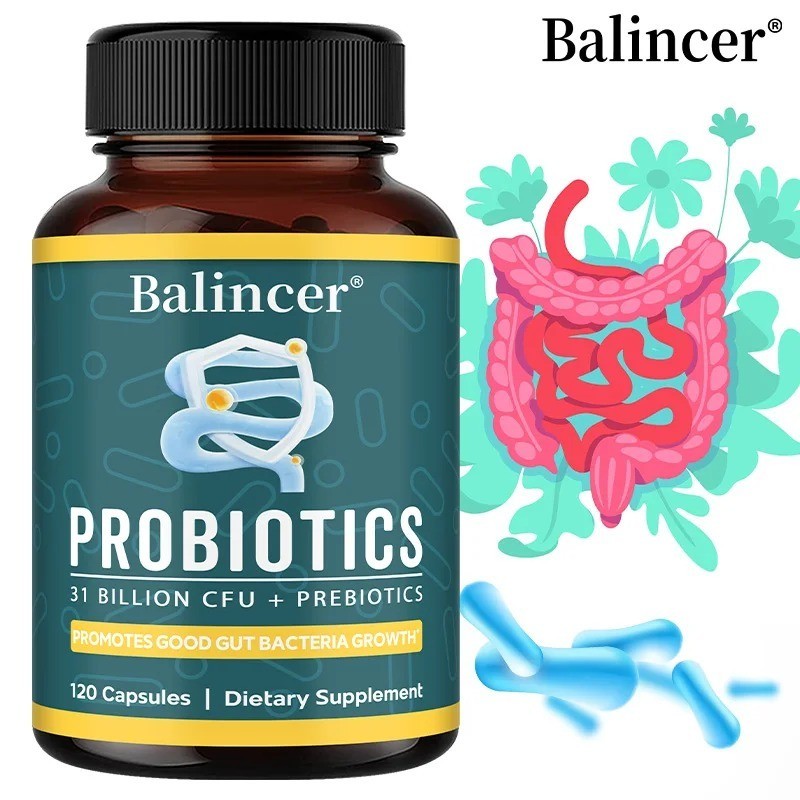 Probiotics for Digestive Care 120ct – Relief for Bloating & Constipation Support
